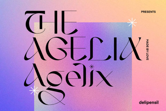 Agelix Font: Timeless Display Typeface for Modern Brands