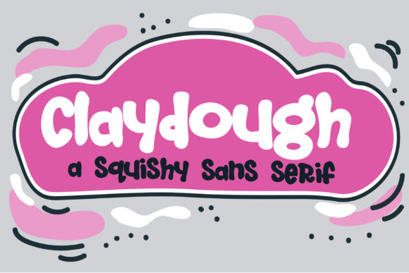 Claydough: A Hand-Crafted Display Font for Youthful Digital Design