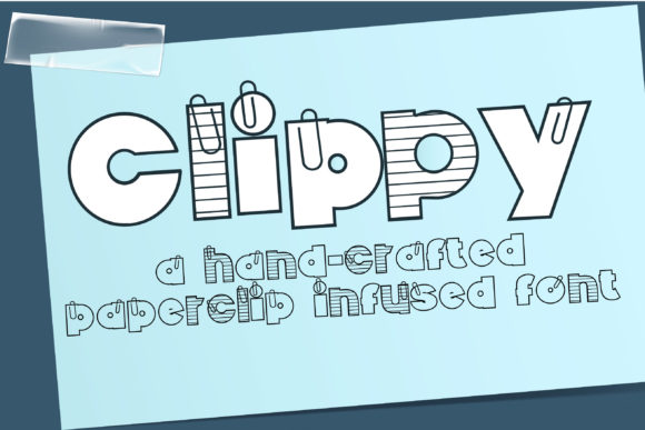 Clippy: A Bold Display Font for Editorial Mood