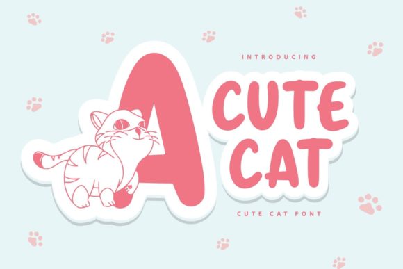 Cute Cat Font: A Creative Review for Handmade Product Design