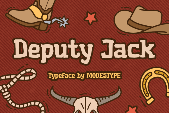 Deputy Jack: A Vintage Display Font for Modern Campaigns