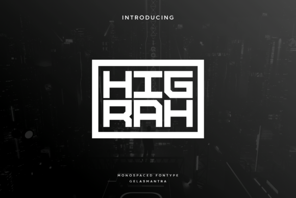 Higrah Display Font for Impactful Brand Design