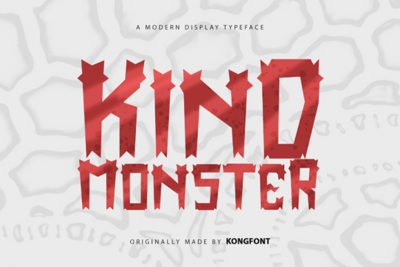 Kind Monster: A Display Font Built for Campaign Magic