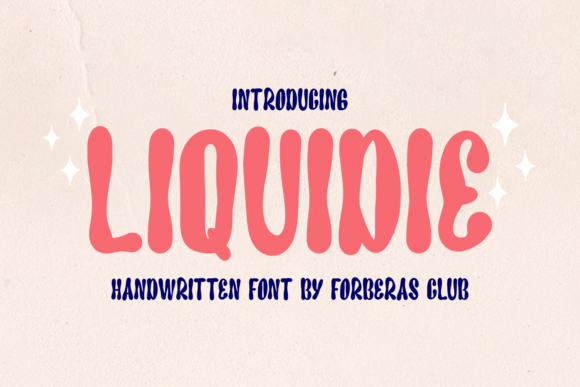 Liquidie: The Elegant Display Font Makers Love