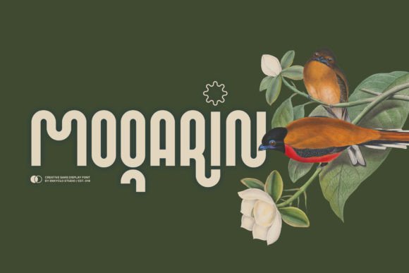 Moqarin: A Bold Condensed Display Font for Makers