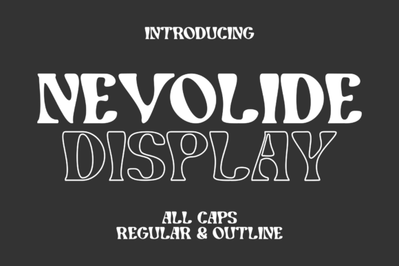 Nevolide: The Modern Display Font for Elegant Brand Identities