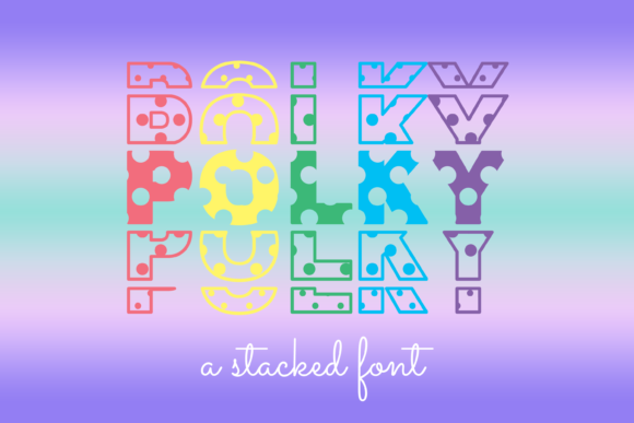 Polky: A Cool Display Font for Branding and Creative Projects