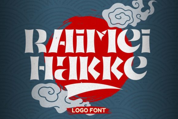 Raimei Hakke Display Font for Authentic Business Branding