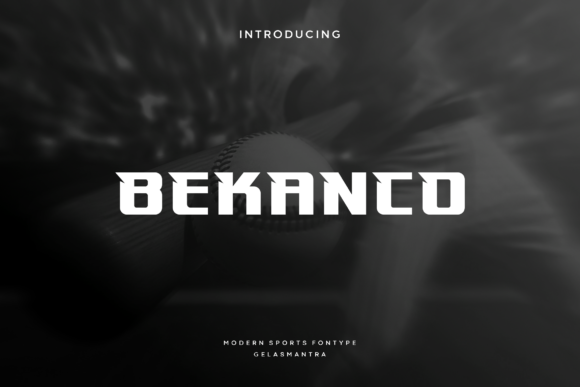 The Bekanco Font for Modern Web Layouts and Brand Impact