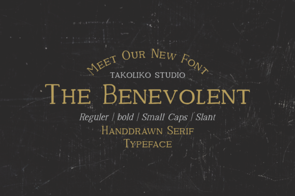 The Benevolent Font: A Retro Display Typeface for Digital Design