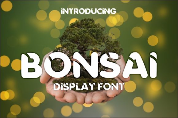 The Bonsai Font for Creative Branding Projects