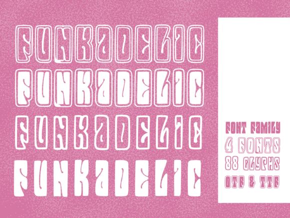 The Funkadelic Family Font for Creative Branding Projects