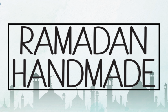 The Ramadan Handmade Font for Elegant Editorial Design
