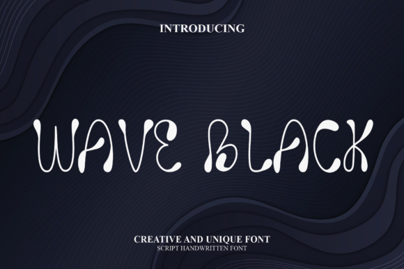 Wave Black Font: The Balanced Modern Display Typeface